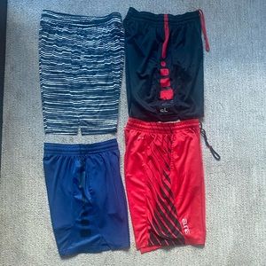 Set of 4 -Nike DriFit Athletic Shorts